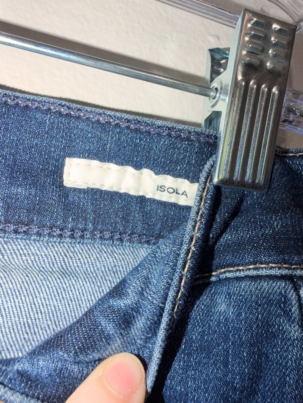 Citizens of Humanity Isola Size 27 Cropped Boot Denim Jeans Dark Wash High Rise - Picture 6 of 9